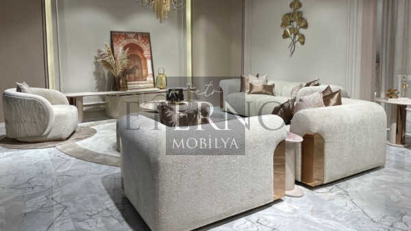 İtaly Luxury Salon Takımı - Görsel 2